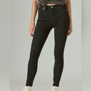 Lucky Brand Black Skinny Unifit Jeans